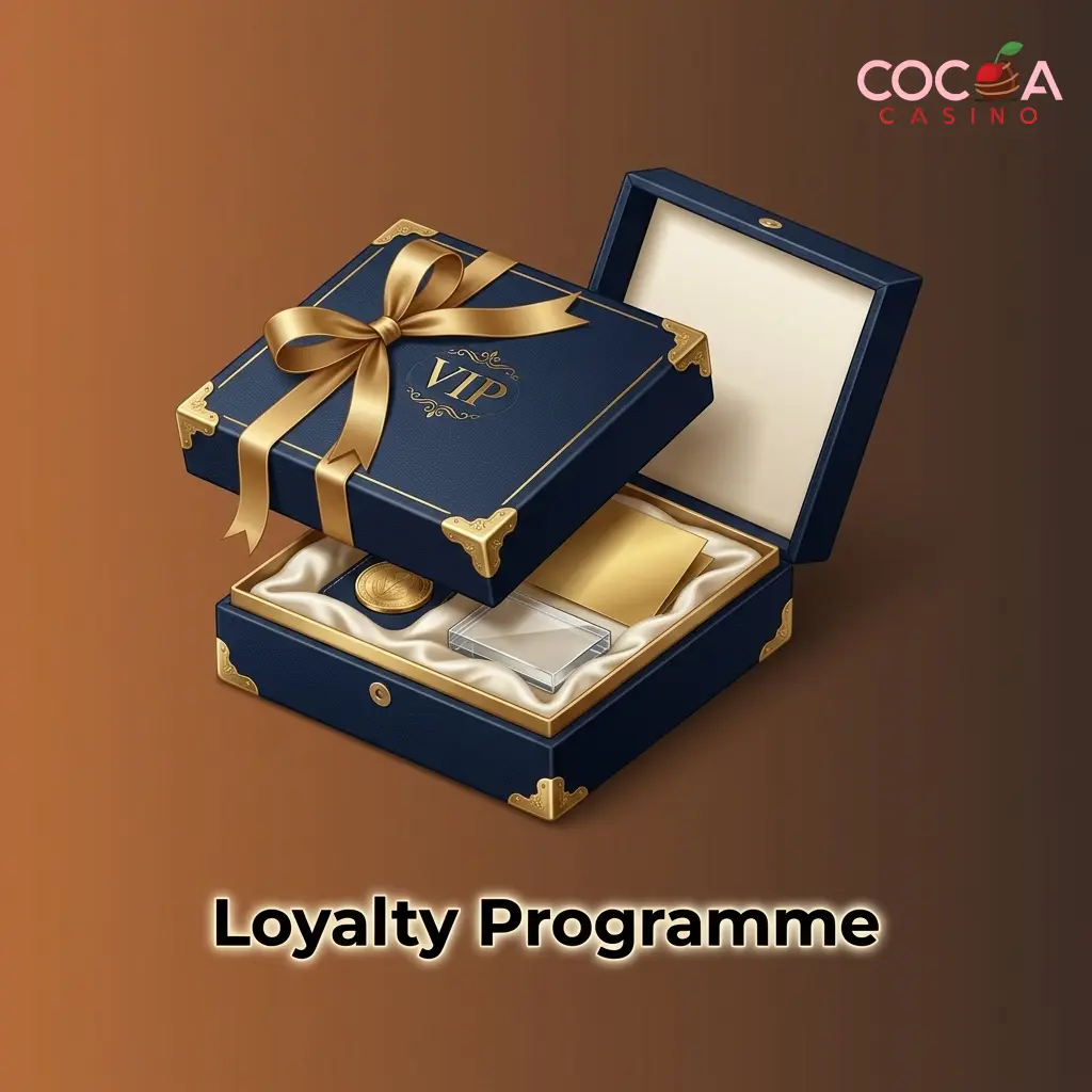 Cocoa Casino VIP loyalty programme tiers: Bronze, Silver, Gold, and Platinum rewards for UK players