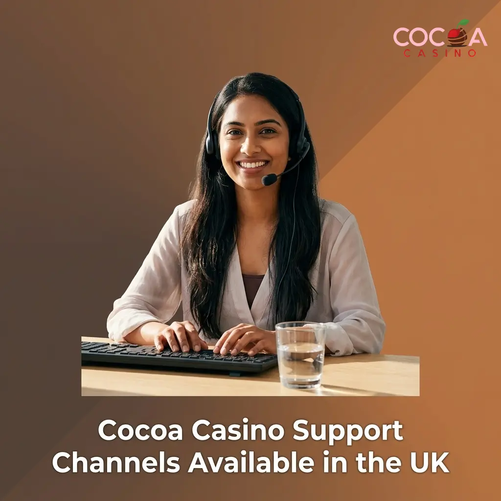 Cocoa Casino UK support channels including live chat and email options available via PWA for account and payment queries