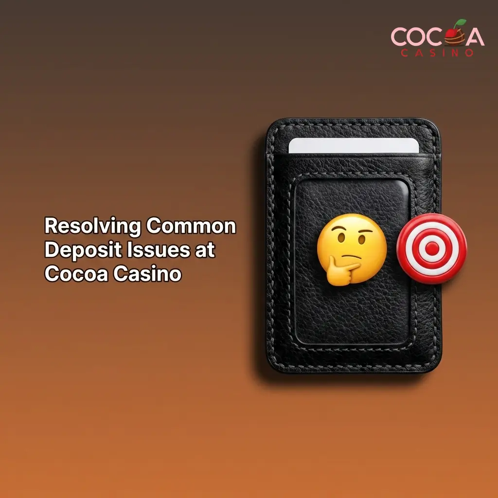 Cocoa Casino deposit issues solutions including declined cards, SEPA delays, crypto confirmations and bonus application fixes