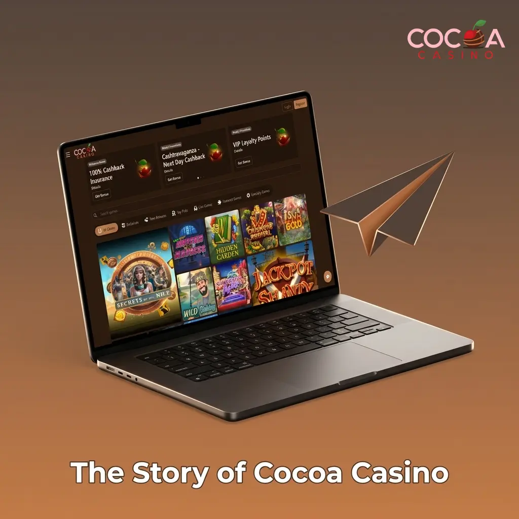 Cocoa Casino online gambling platform logo representing sports betting and casino gaming under UKGC licence